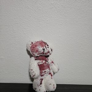 Fake Bloody/Gory Teddy Bear Keychain